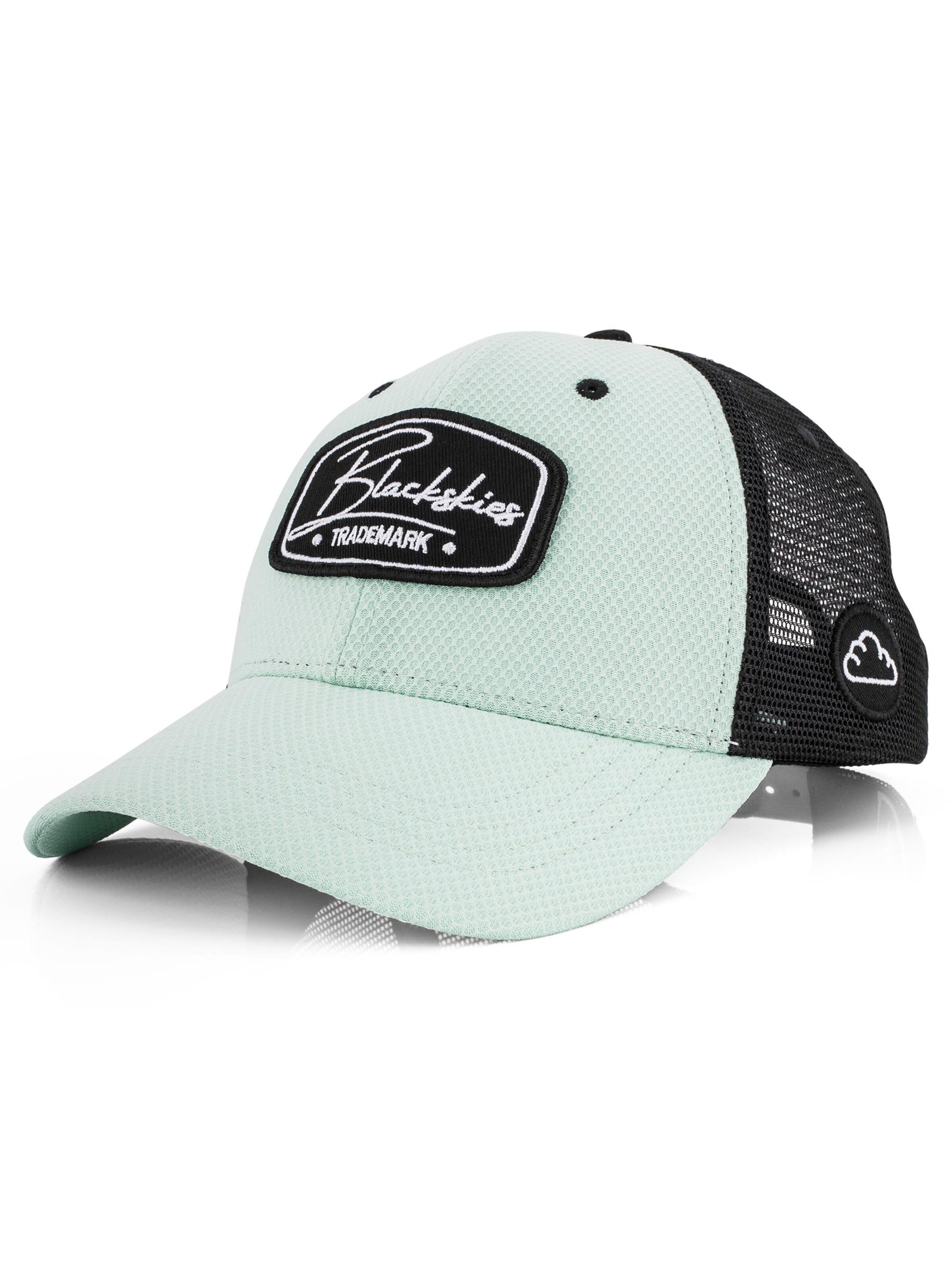 Blackskies Cap 'Race' in Green: front