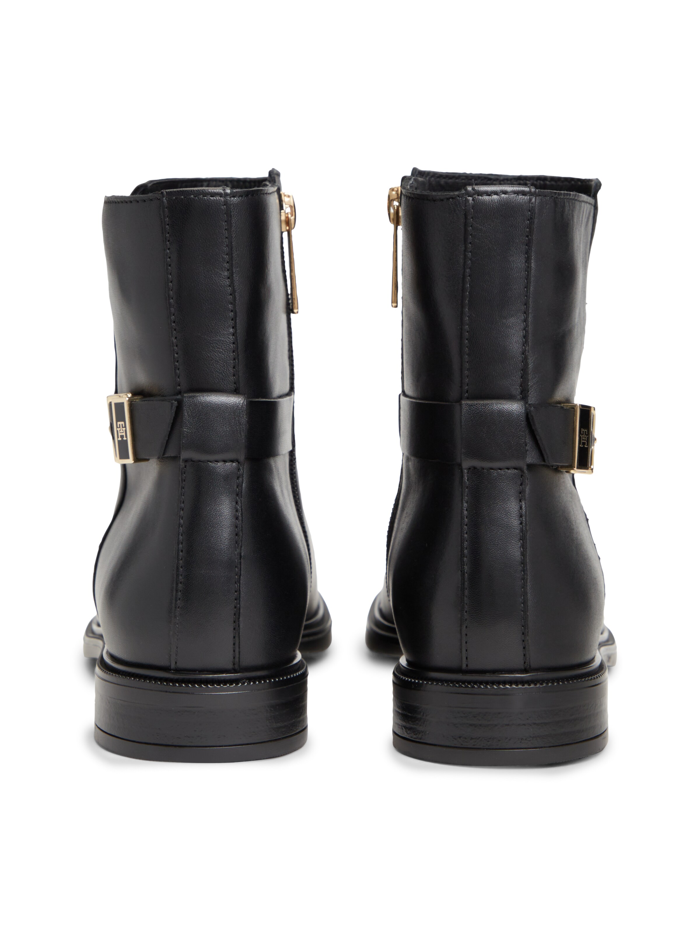 Botine de la TOMMY HILFIGER pe negru