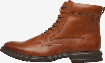 Bottines à lacets s.Oliver en marron : devant