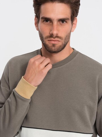 Ombre Sweatshirt in Brown