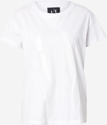 Maglietta di ARMANI EXCHANGE in bianco: frontale
