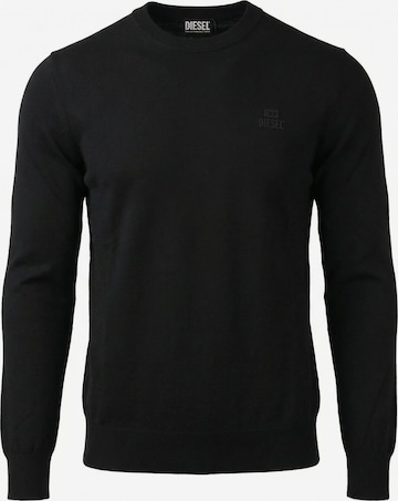 DIESEL - Pullover 'K-FREEX-NEWPRINT' em preto: frente
