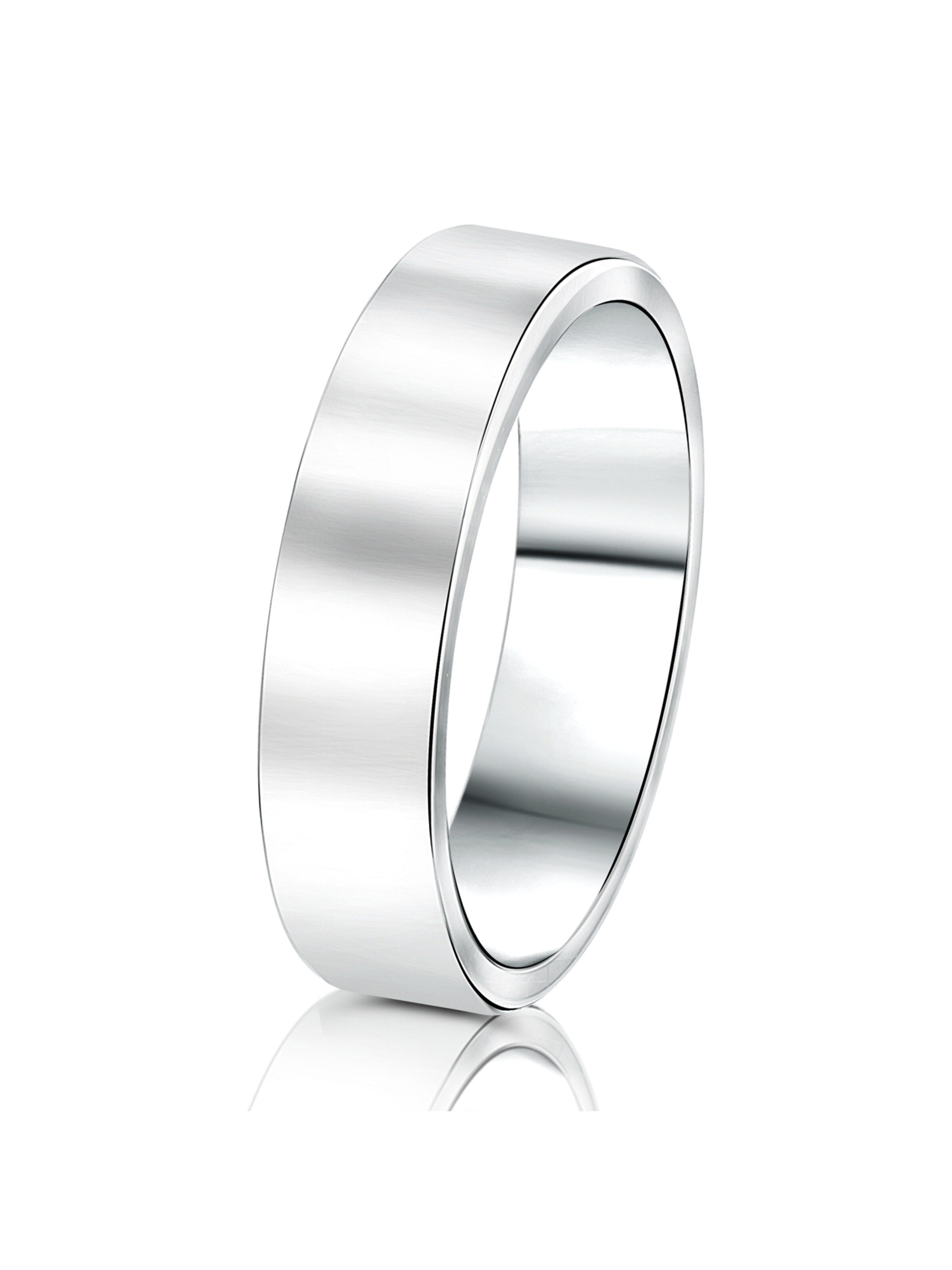 Lucardi Ring in Silver: front