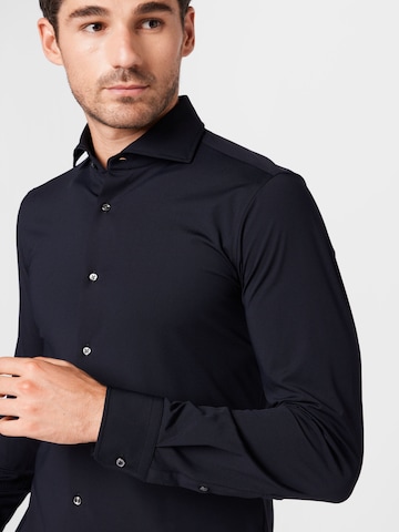 JOOP! Slim fit Business Shirt 'Pai' in Black