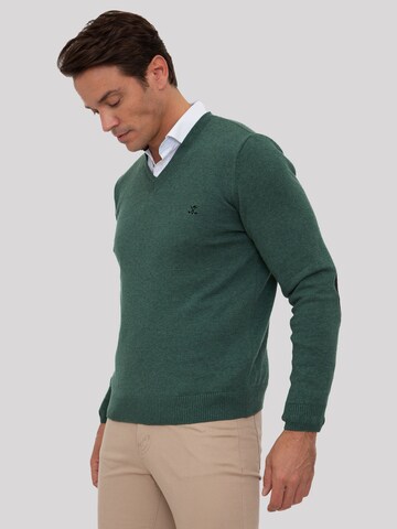 Sir Raymond Tailor Sweater 'Los Angeles' in Green