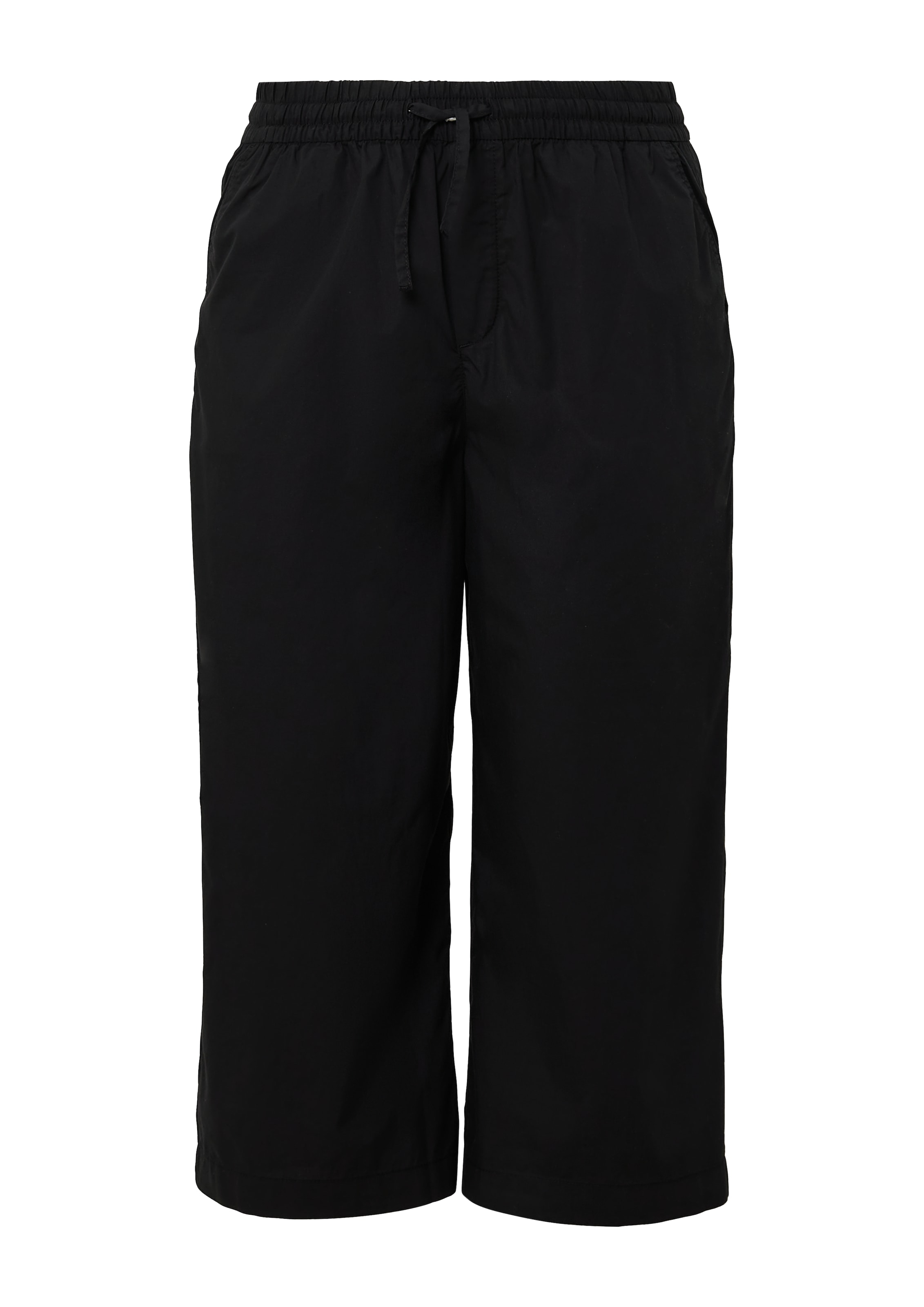 Wide Leg Pantalon s.Oliver en noir : devant