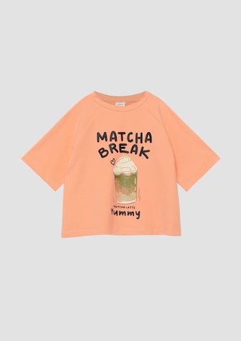 s.Oliver T-Shirt in Orange: Vorderseite