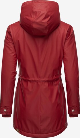 Ragwear Performance Jacket 'Monadis Rainy' in Red