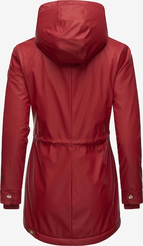 Veste fonctionnelle 'Monadis Rainy' Ragwear en rouge