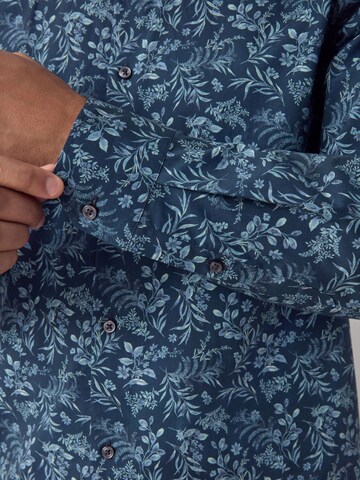 Coupe regular Chemise Next en bleu