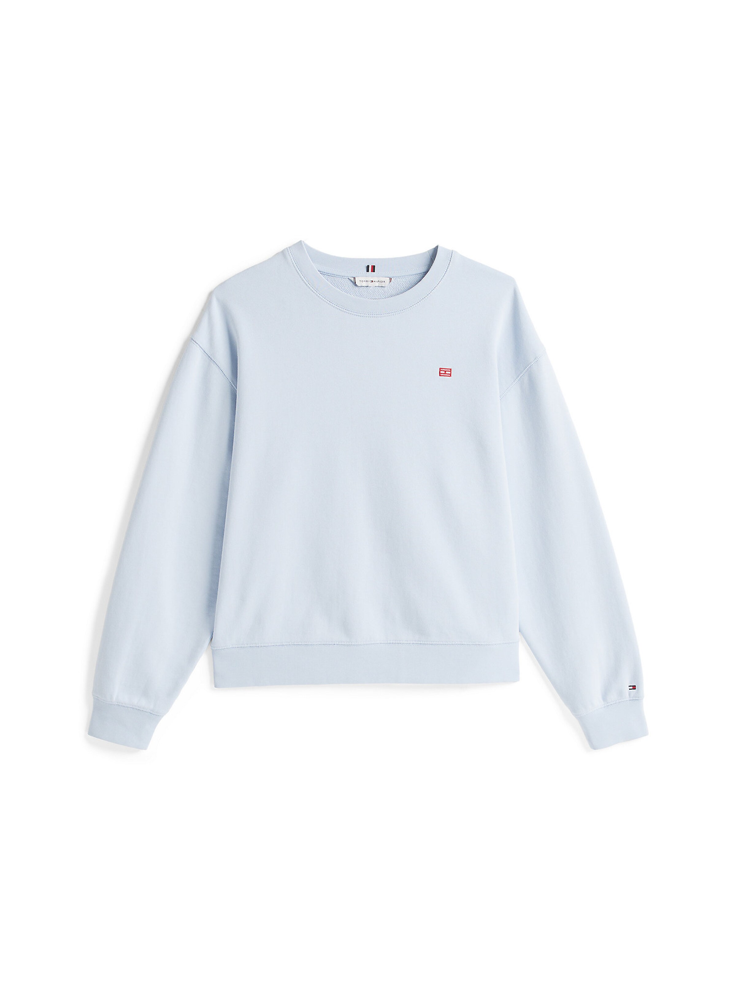 Sweat-shirt TOMMY HILFIGER en bleu : devant
