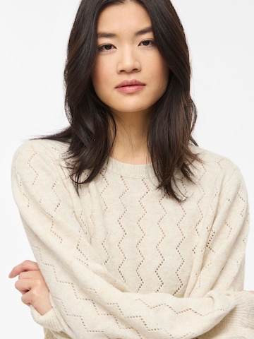 VILA Pullover 'VISALSA' in Weiß