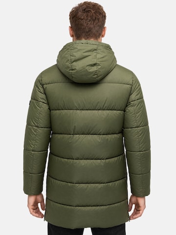 Cappotto invernale 'A825' di Tazzio in verde