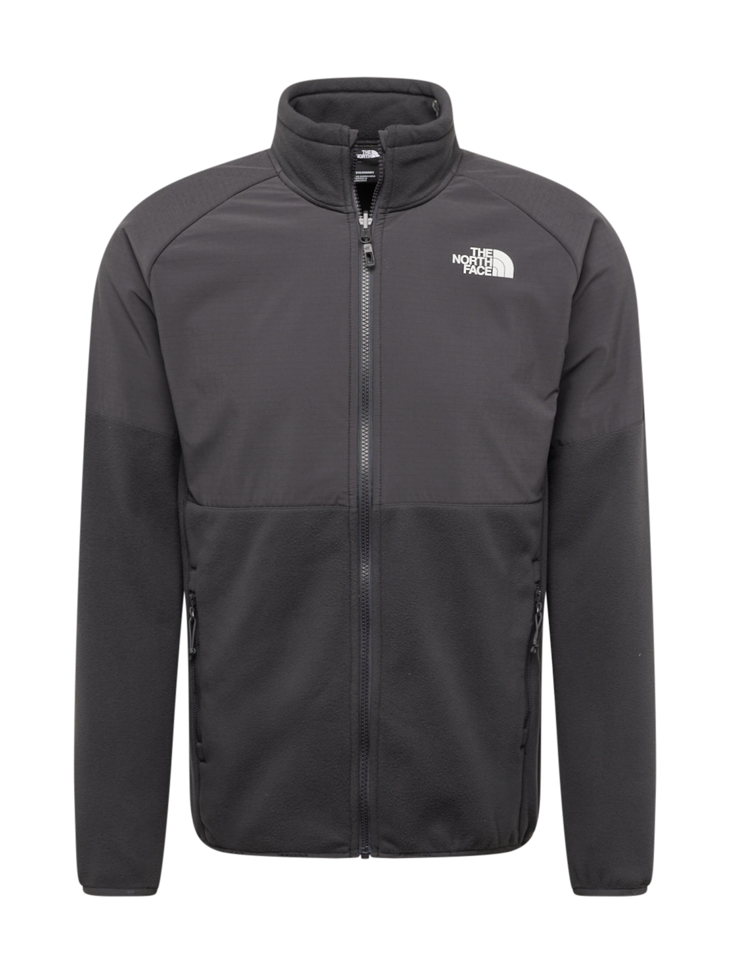 Jachetă  fleece funcțională 'Glacier' de la THE NORTH FACE pe gri: față