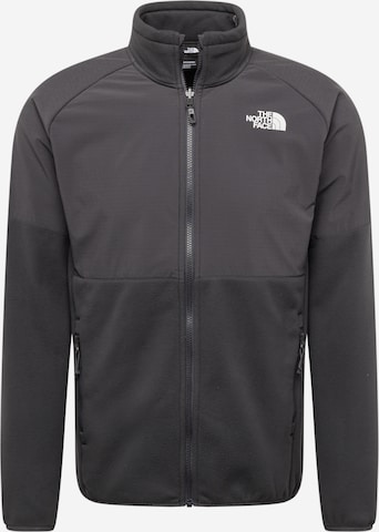 THE NORTH FACE Функциональная флисовая куртка 'Glacier' в Серый: спереди