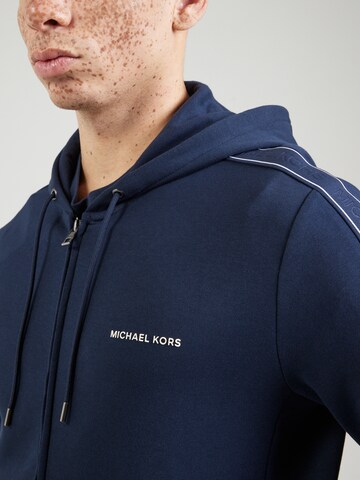 Michael Kors Zip-Up Hoodie in Blue