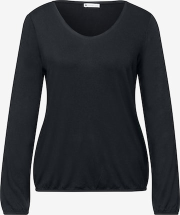 STREET ONE Shirt in Black: front