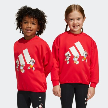 Sweat de sport 'Micky Maus' ADIDAS SPORTSWEAR en rouge : devant
