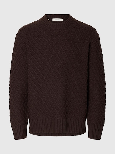 SELECTED Jersey en chocolate, Vista del producto