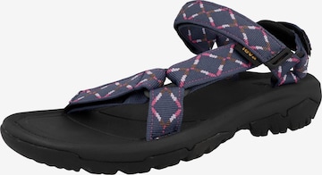 TEVA Hiking Sandals in Blue: front