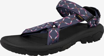 TEVA Hiking Sandals in Blue: front