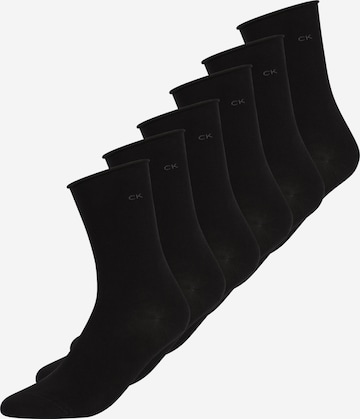 Chaussettes 'EMMA' Calvin Klein Underwear en noir : devant