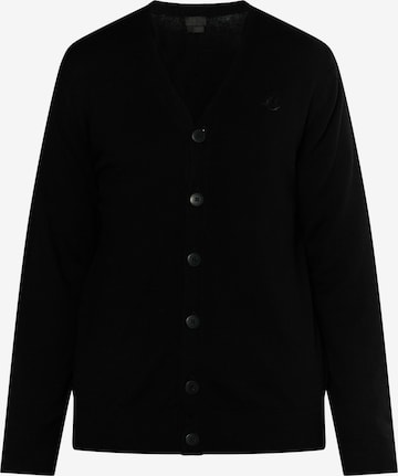 DreiMaster Klassik Knit cardigan in Black: front