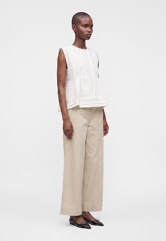 Weekend Max Mara Blusentop 'VALLO' in Weiß