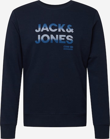 JACK & JONES Sweatshirt 'SETH' in Blauw: voorkant