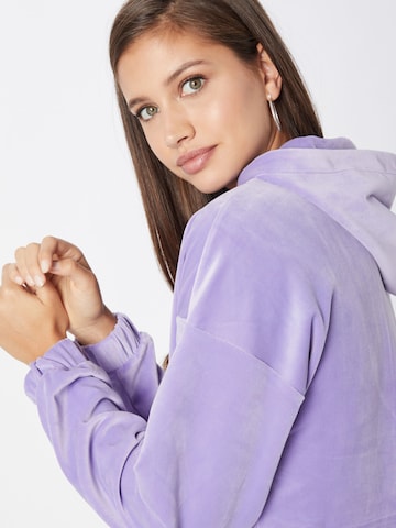 Urban Classics Sweatshirt i lila