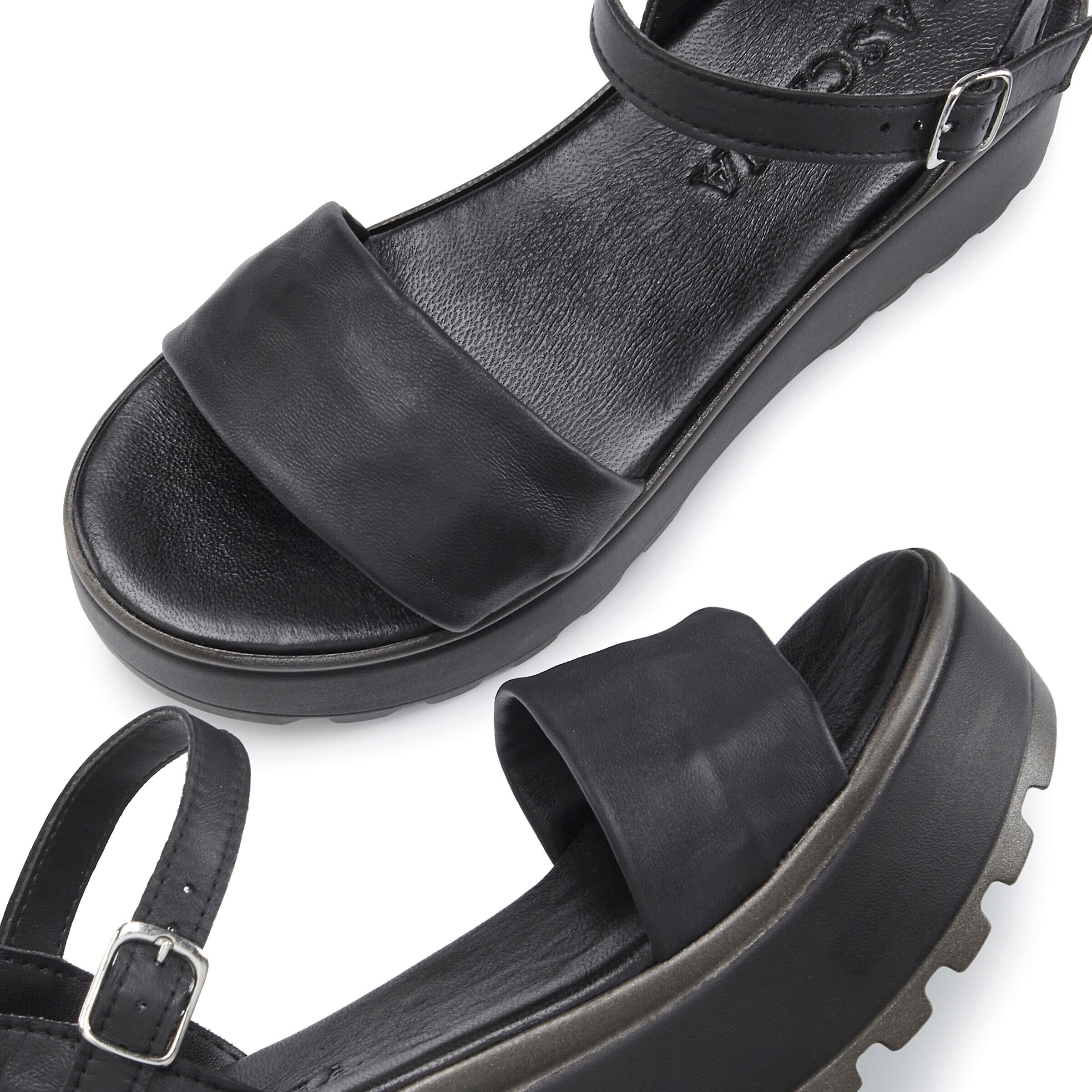 LASCANA Sandale in Schwarz