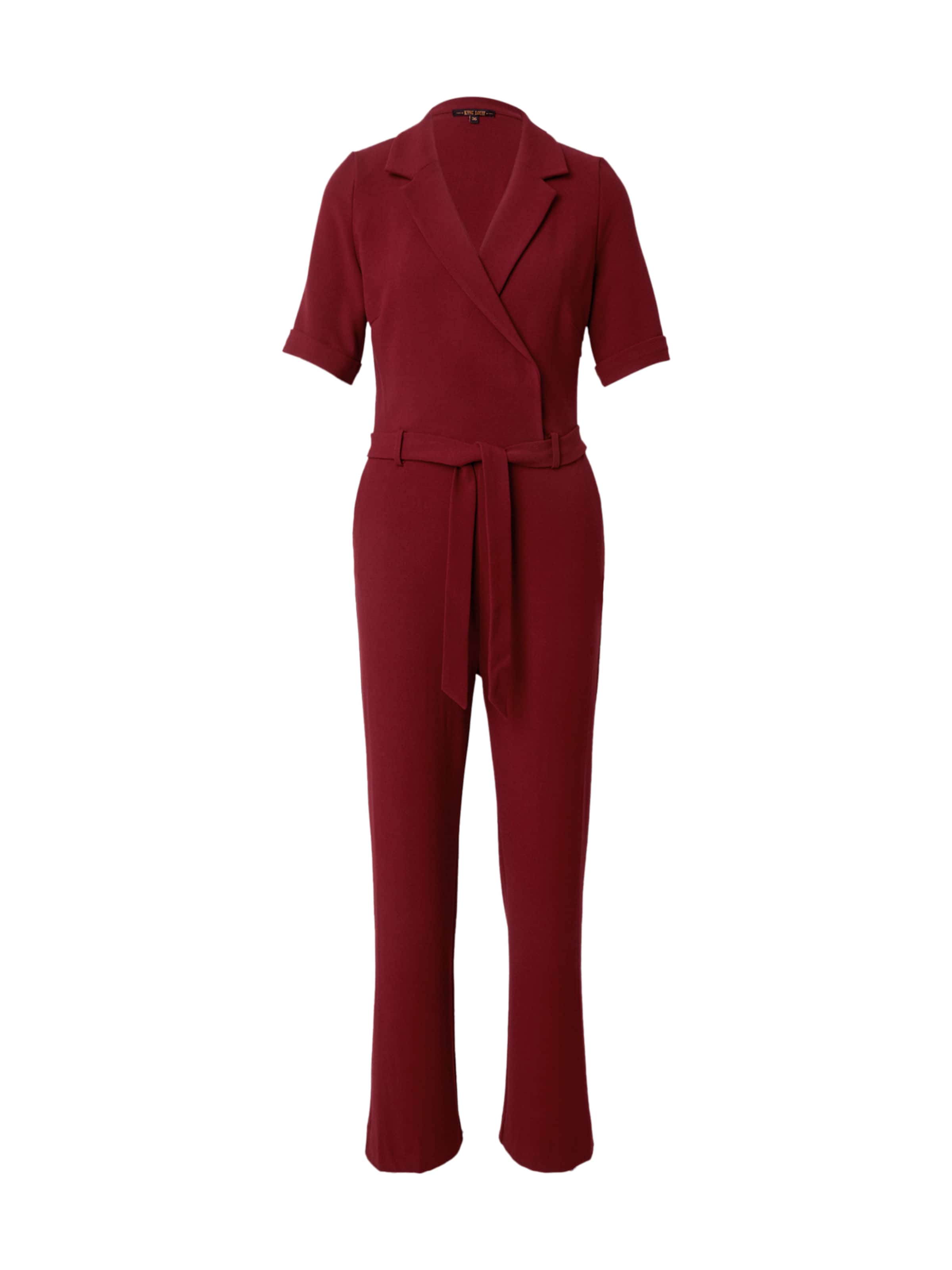 King Louie Jumpsuit 'Doris' i rød: forside