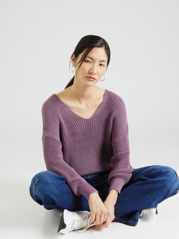 ABOUT YOU Sweater 'Sharon' in Purple