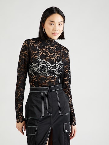 Neo Noir Blouse 'Liza' in Black: front