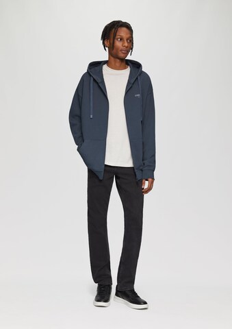 QS Zip-Up Hoodie in Blue