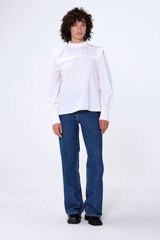 Aligne - Blusa 'Gaura' en blanco