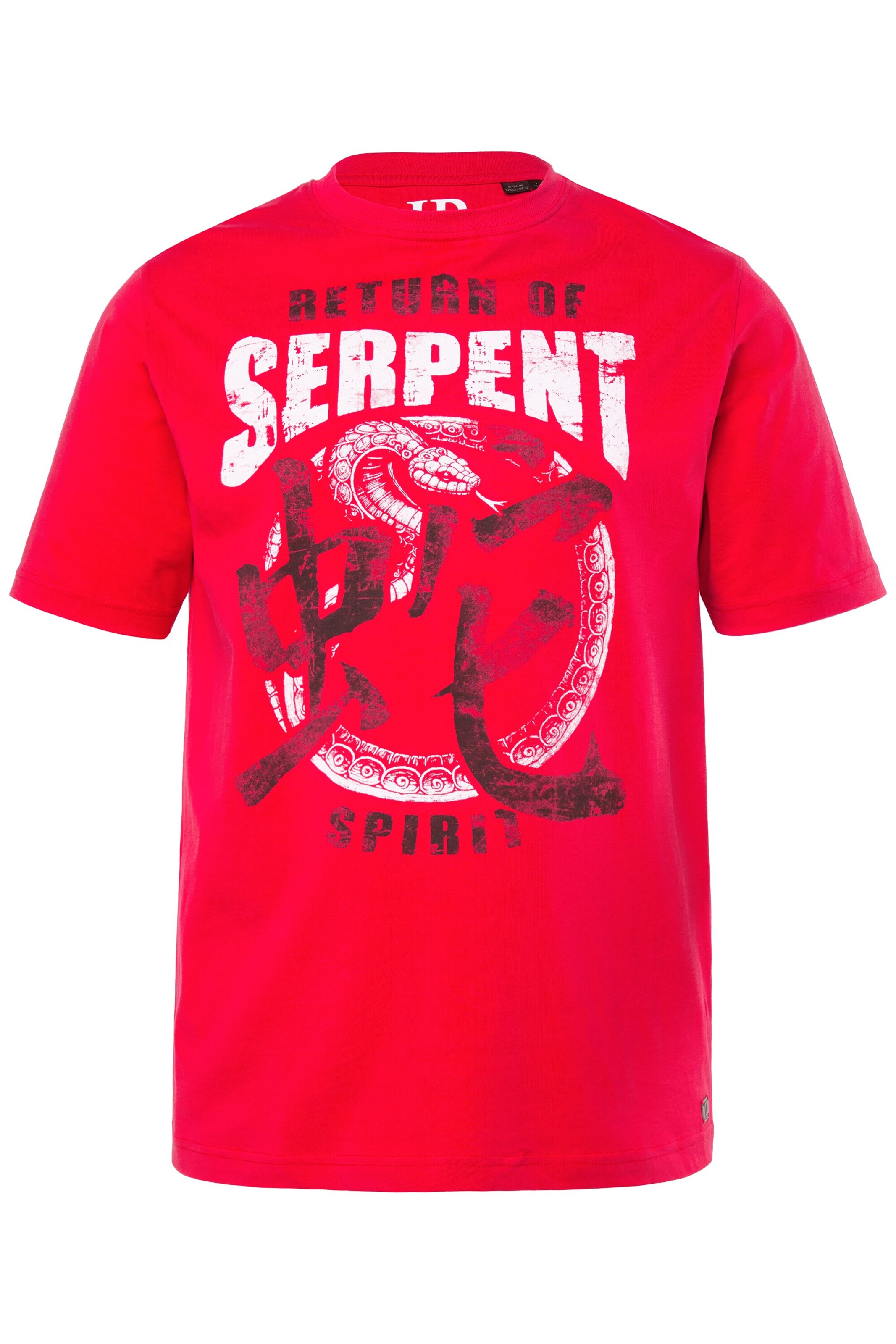 JP1880 Shirt in Rood: voorkant