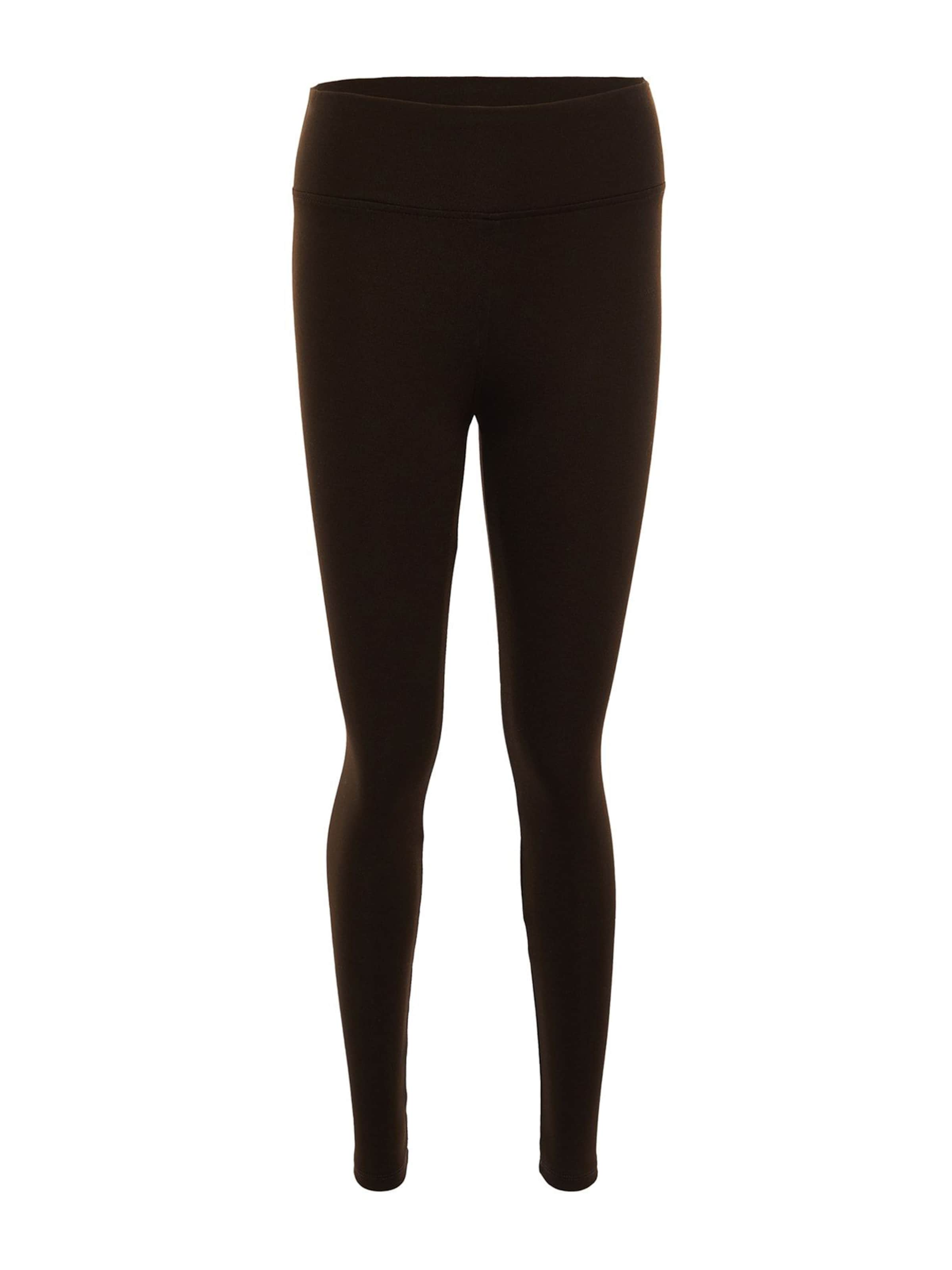 Trendyol Leggings in Brown: front