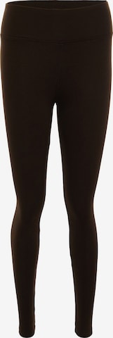 Trendyol Skinny Leggings in Brown: front