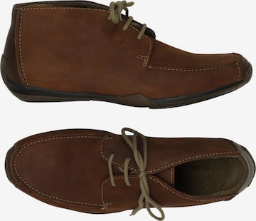 HECHTER PARIS Halbschuh 43 in Braun: Vorderseite