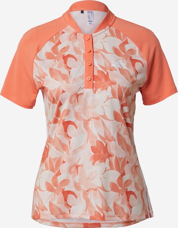 ADIDAS GOLF Functioneel shirt in Oranje: voorkant