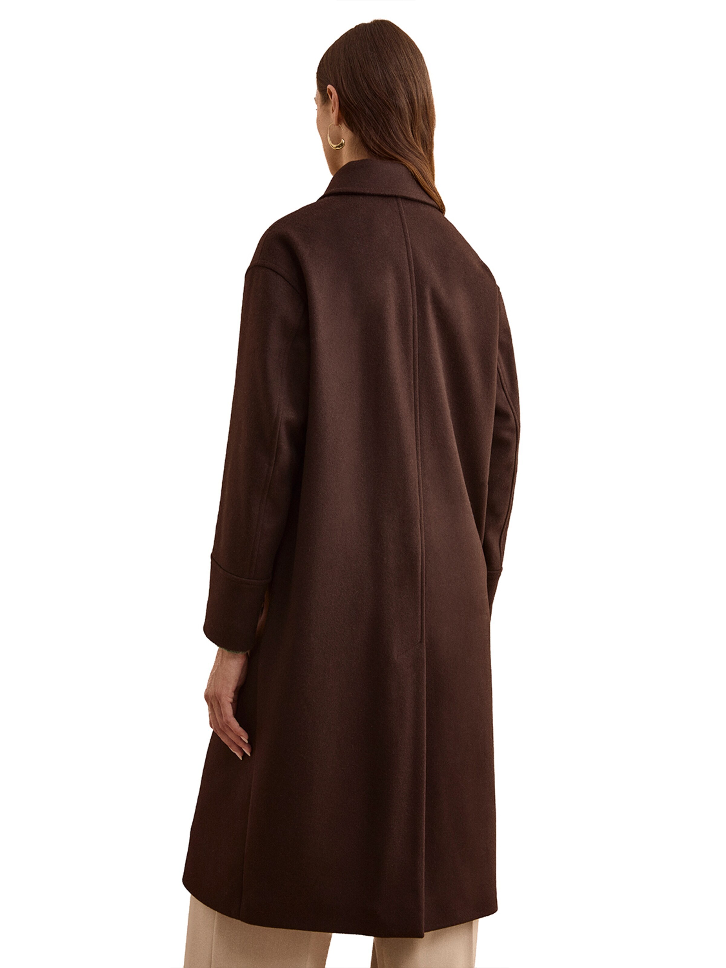 Il Lanificio Winter coat in Brown