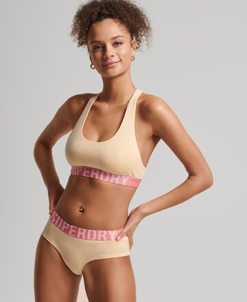 Superdry Bikinihose in Beige