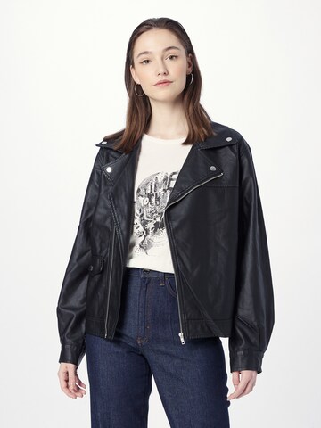 SISTERS POINT Between-season jacket 'DANA' in Black: front