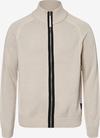 JACK & JONES Strickjacke 'Space' in Beige: predná strana