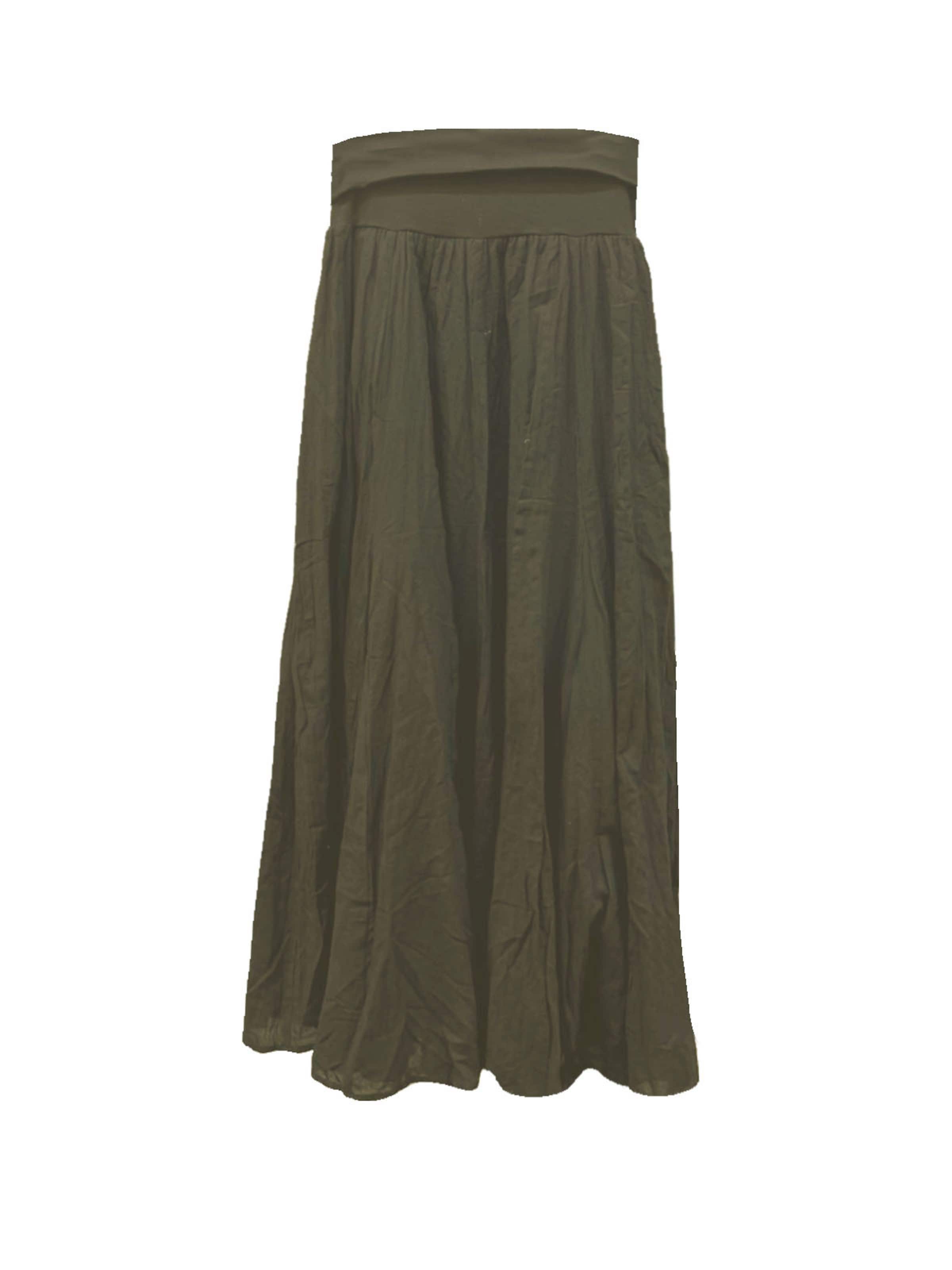 Apricot Skirt ' ' in Green: front