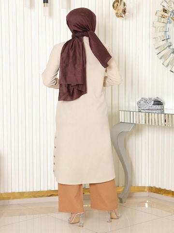 MODAMIHRAM Tunic in Beige