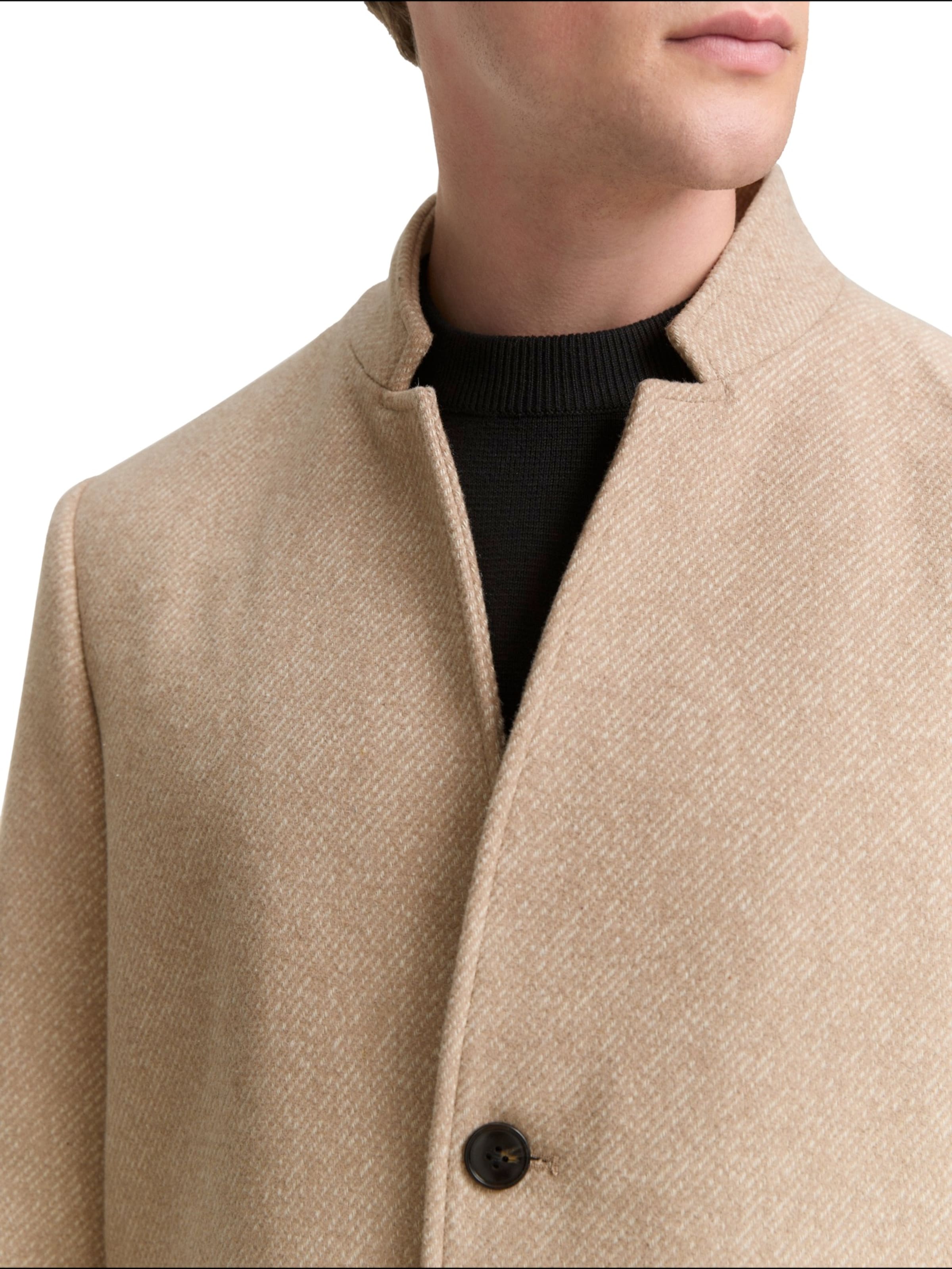 TOM TAILOR DENIM Between-Seasons Coat in Beige