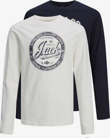 zils Jack & Jones Junior T-Krekls: no priekšpuses