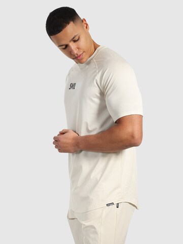 T-Shirt 'Powerfit Pro' Smilodox en blanc